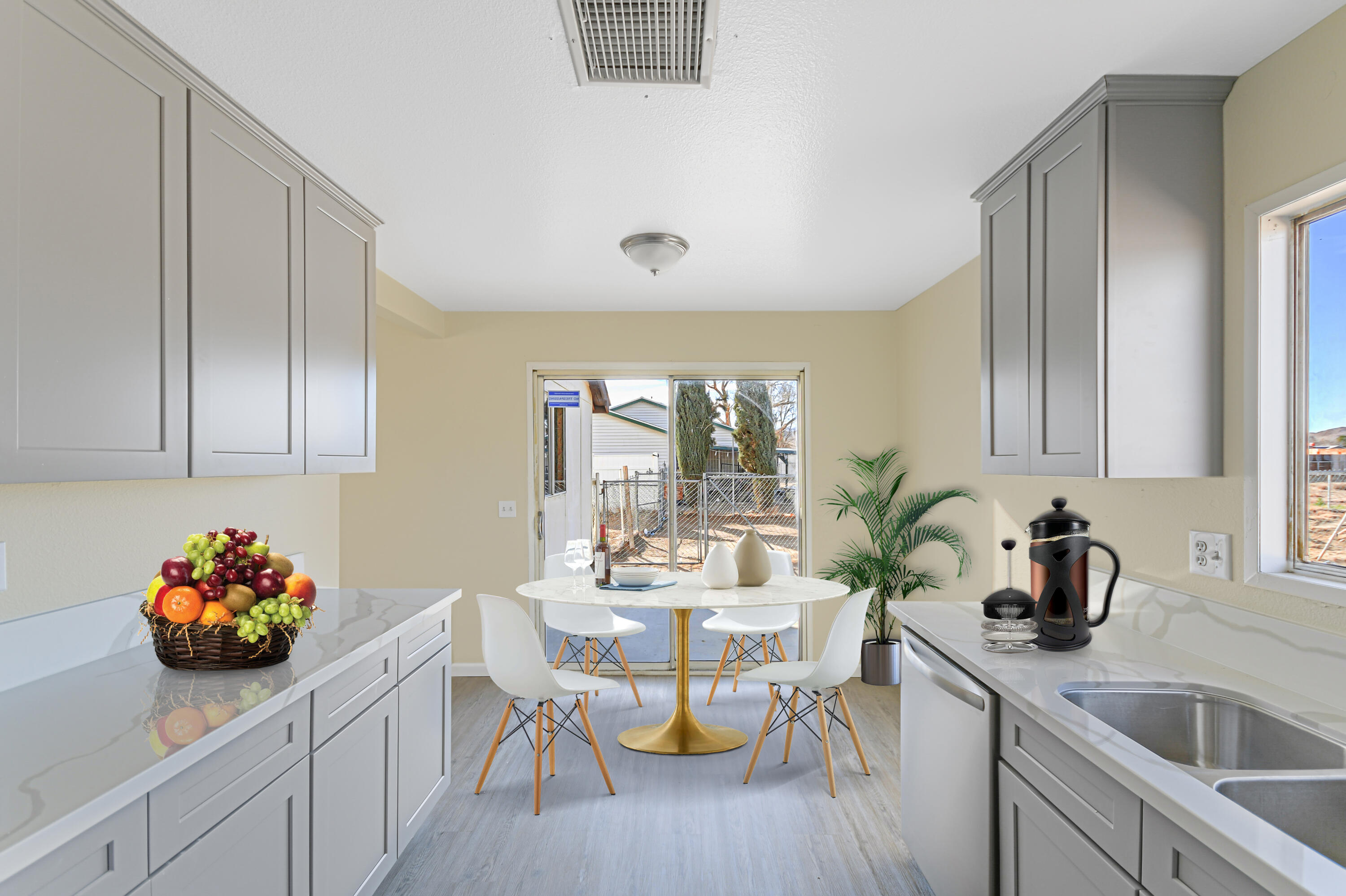 40611 178th Street East Lake Los Angeles, CA 93535 - Photo 3 of 14 a kitchen with stainless steel appliances a sink a stove and a cabinets