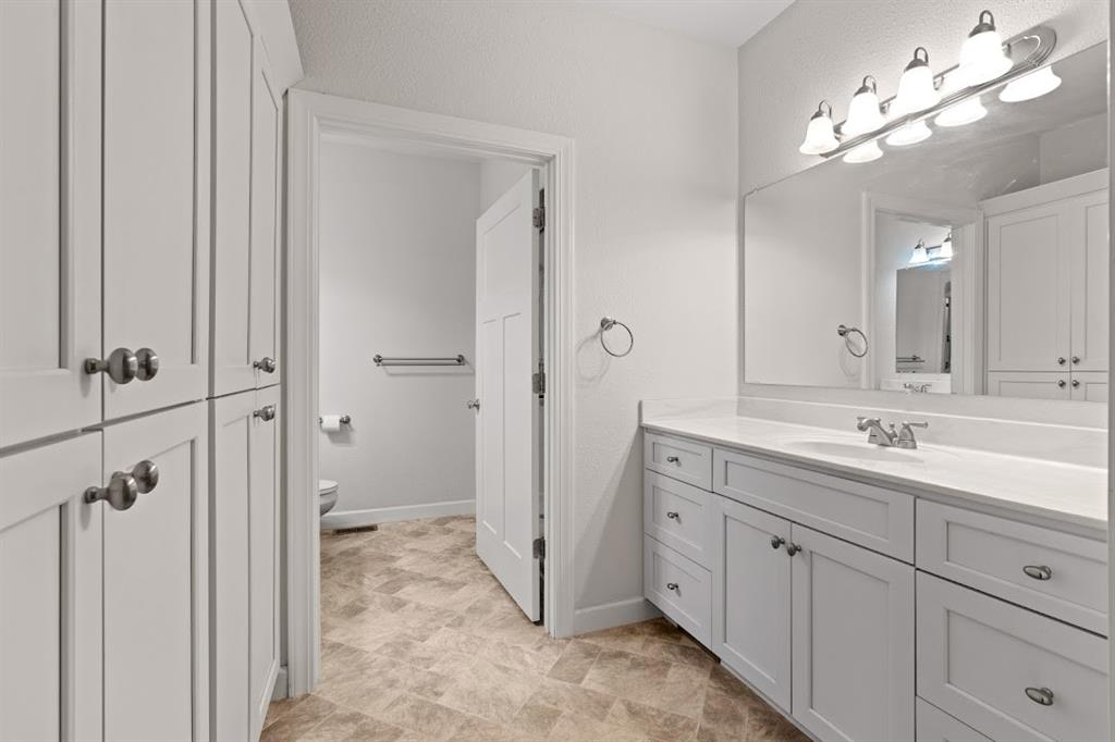 2239 Cross Roads Church Road Buchanan, GA 30113 - Photo 32 of 53 a spacious bathroom with a double vanity sink a large mirror and shower
