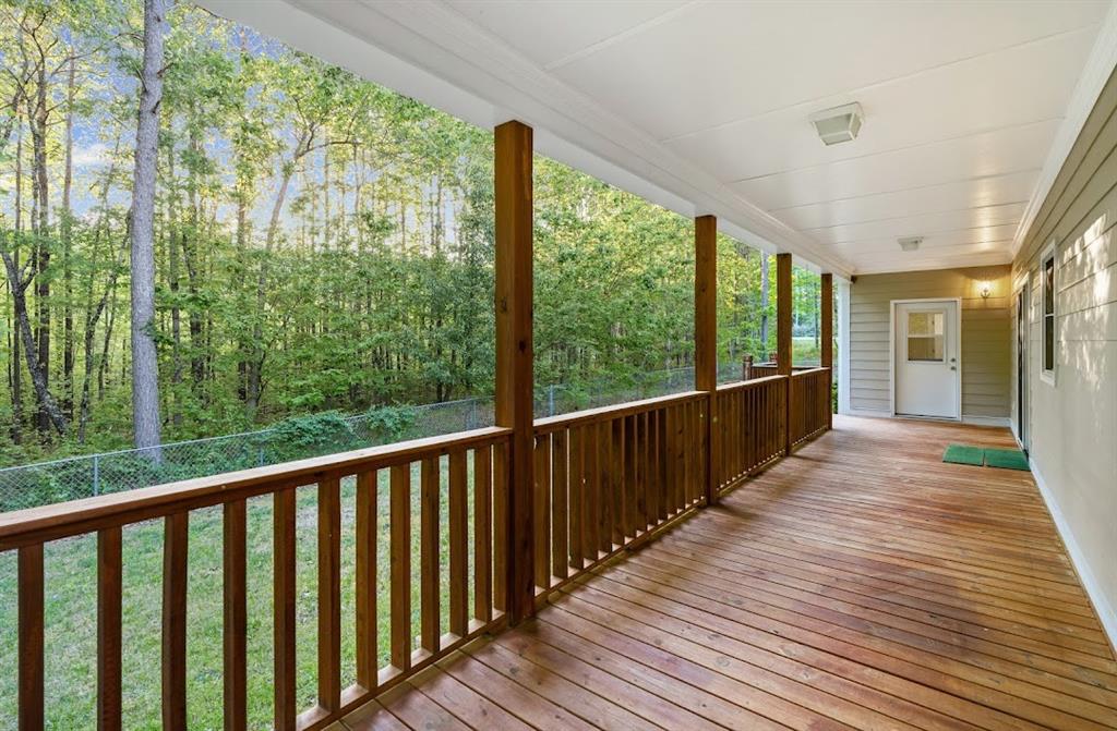 2239 Cross Roads Church Road Buchanan, GA 30113 - Photo 45 of 53 a view of a balcony with wooden floor