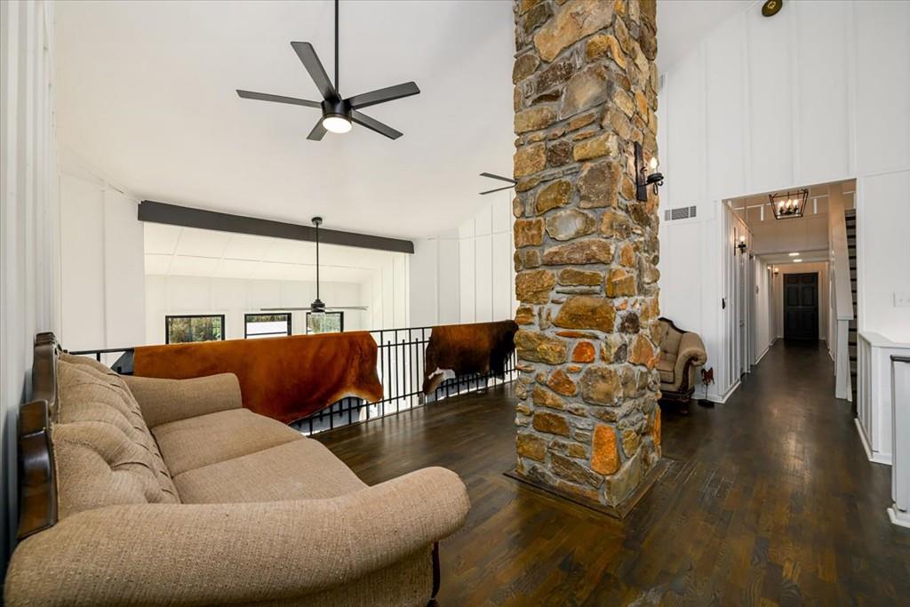 3274 Highway 255 Sautee Nacoochee, GA 30571 - Photo 52 of 77 a living room with furniture and a chandelier