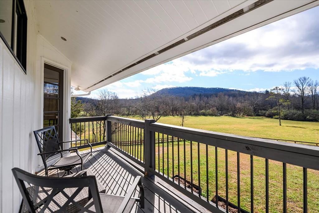 3274 Highway 255 Sautee Nacoochee, GA 30571 - Photo 66 of 77 a view of a two chair in the balcony