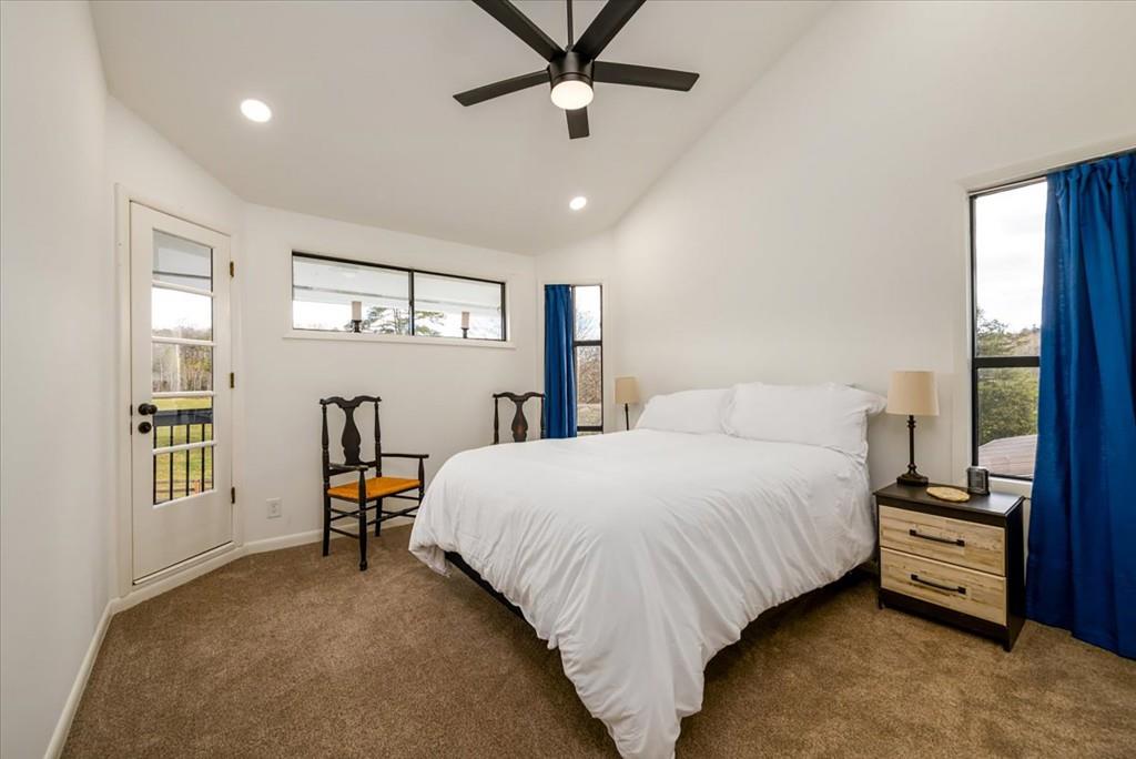 3274 Highway 255 Sautee Nacoochee, GA 30571 - Photo 67 of 77 a bedroom with a bed and a window