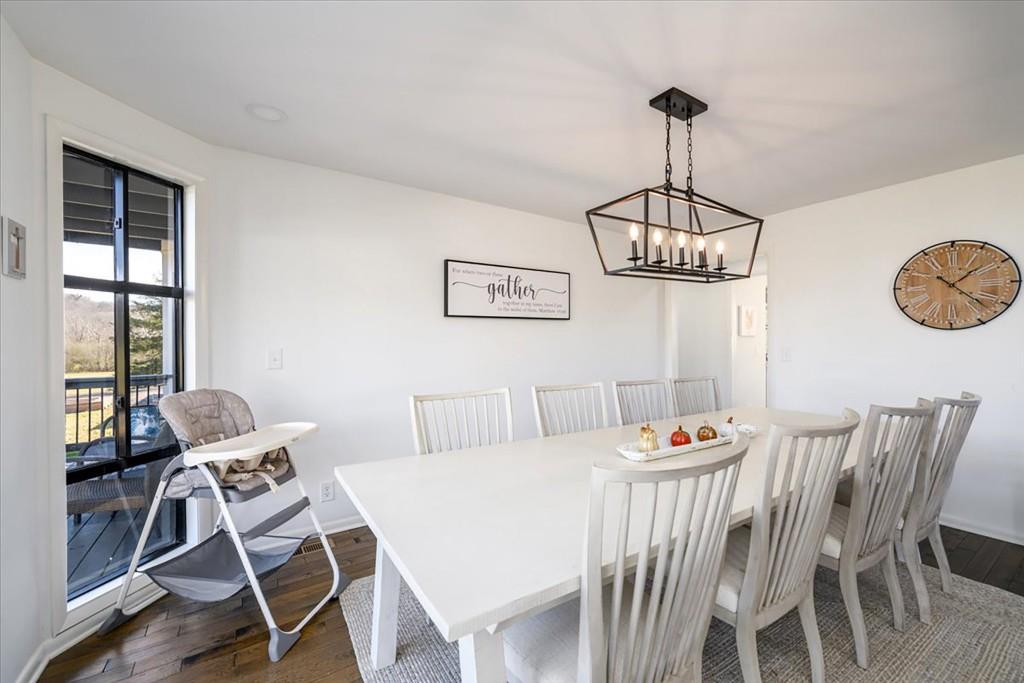 3274 Highway 255 Sautee Nacoochee, GA 30571 - Photo 9 of 77 a view of a dining room with furniture window and outside view
