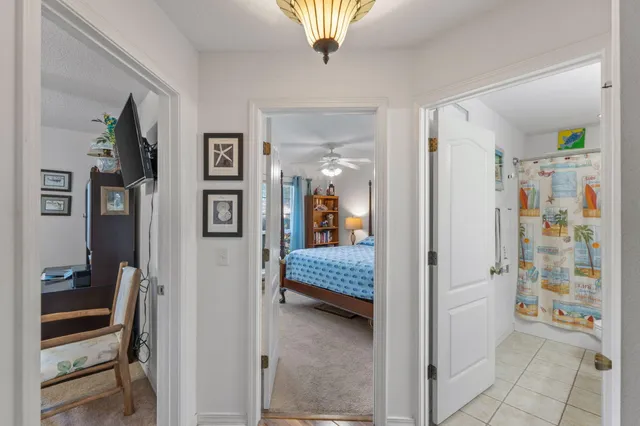 a view of street with trees