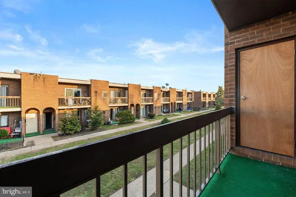 a city view from a balcony