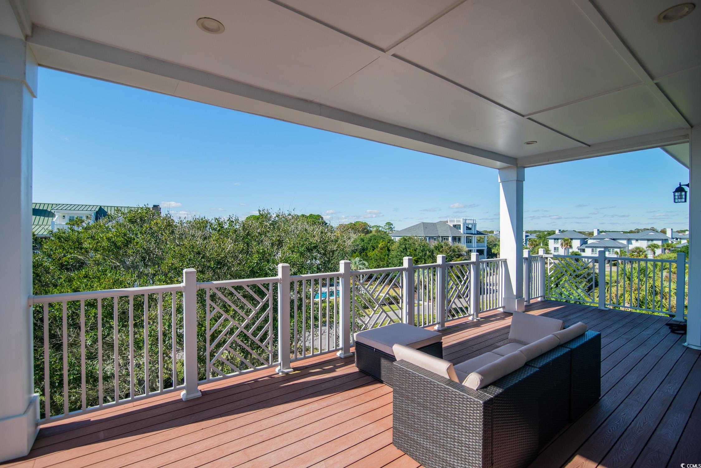 139 Pioneer Loop Georgetown, SC 29440 - Photo 6 of 39 Wooden terrace with a residential view and an outdoor hangout area