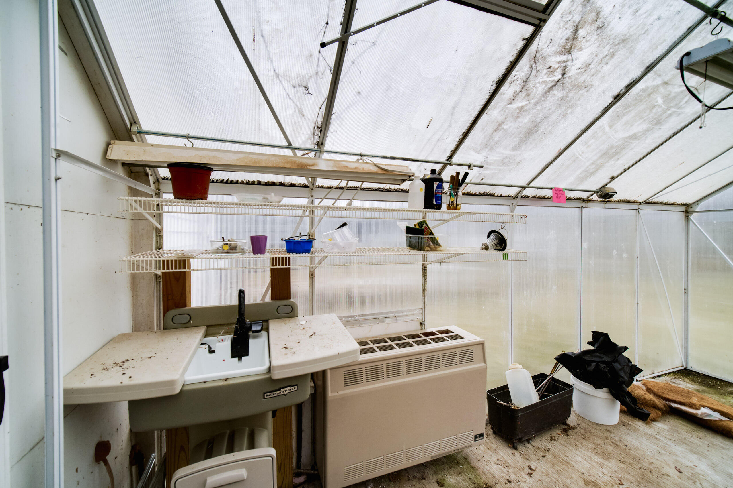 302 Condon Road Manistee, MI 49660 - Photo 43 of 56 Inside greenhouse