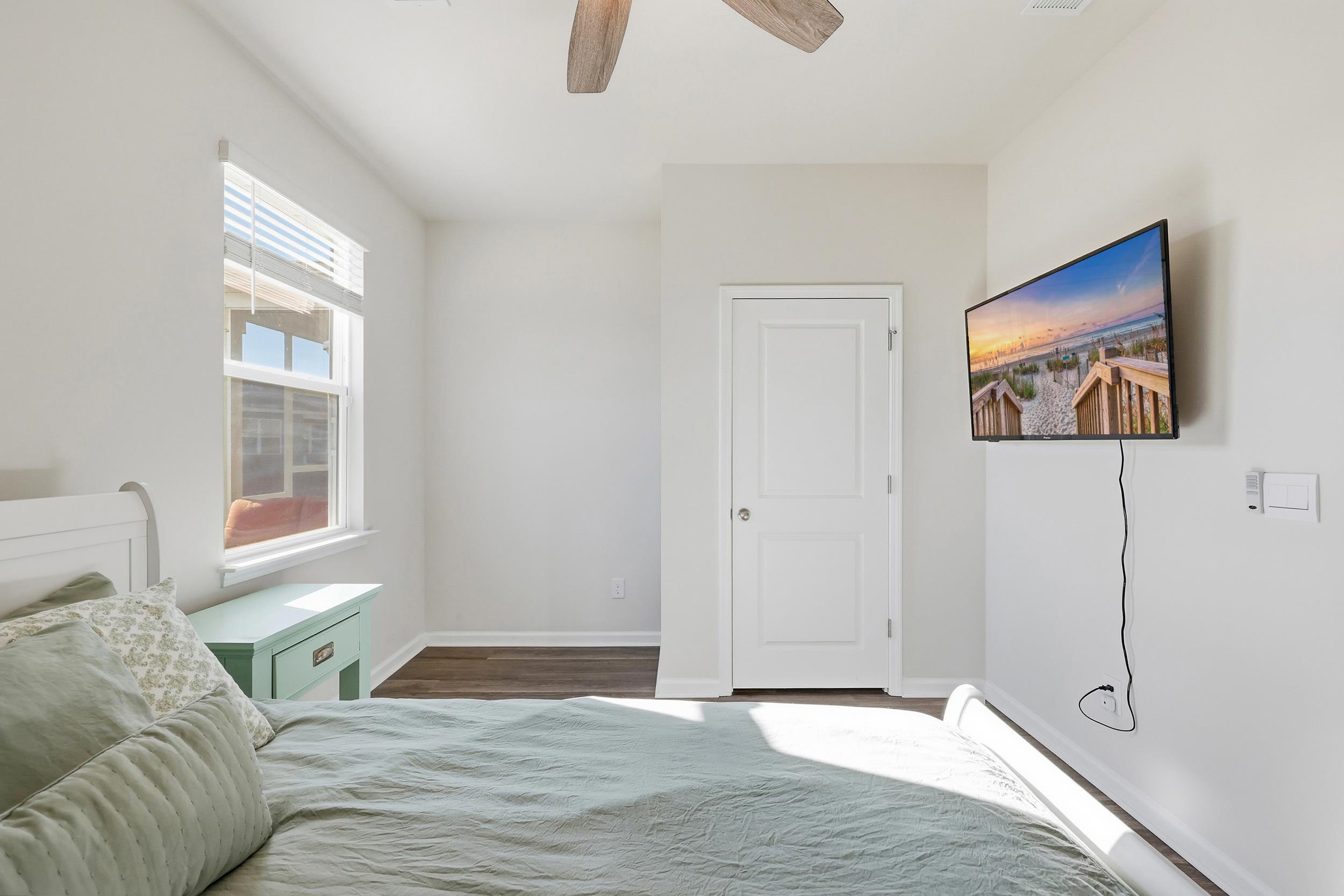 308 Picnic Basket Place Longs, SC 29568 - Photo 16 of 40 Bedroom featuring wood finished floors and ceiling fan