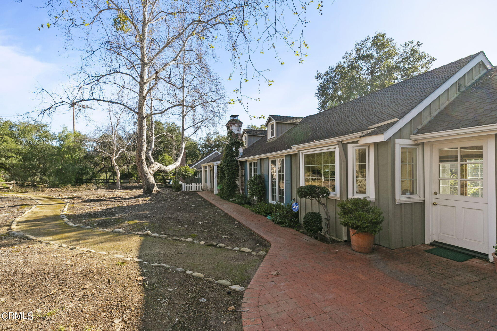 601 Foothill Road Ojai, CA 93023 - Photo 33 of 47 a view of a house with backyard and garden
