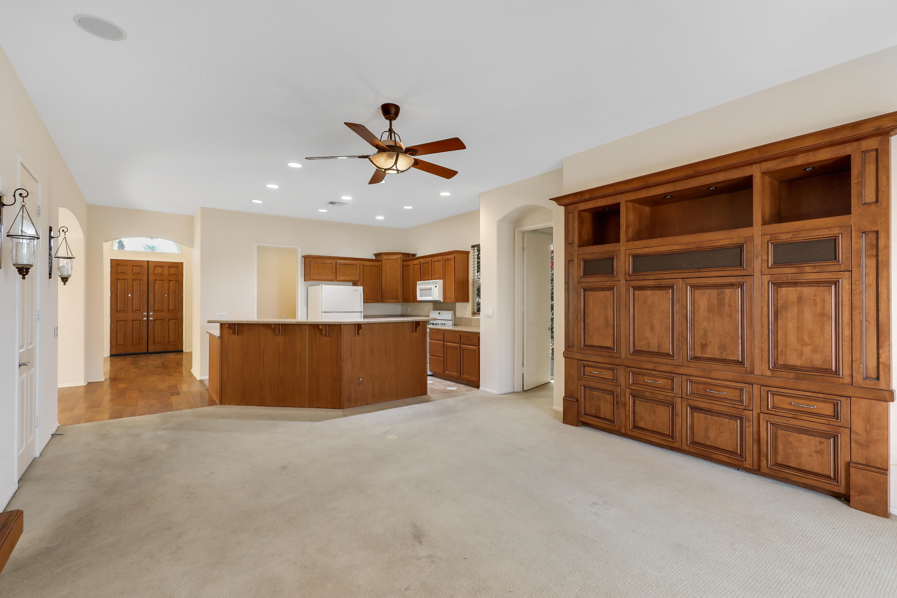 49394 Lewis Road Indio, CA 92201 - Photo 12 of 29 Family Rm looking into kitchen #2