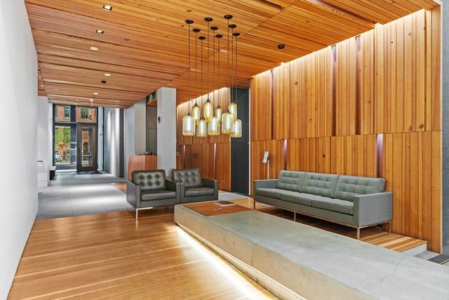 a front view of a building