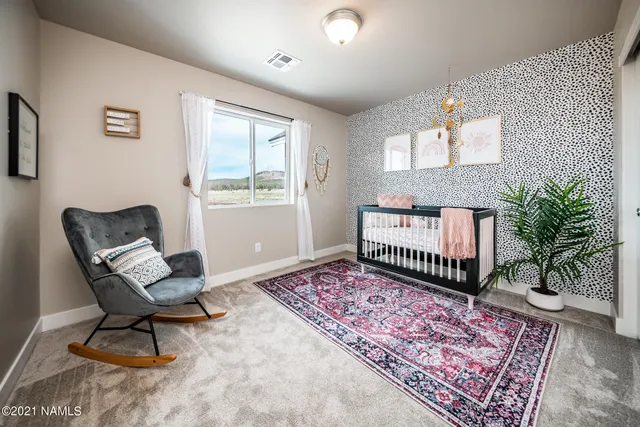 a view of a park with slide