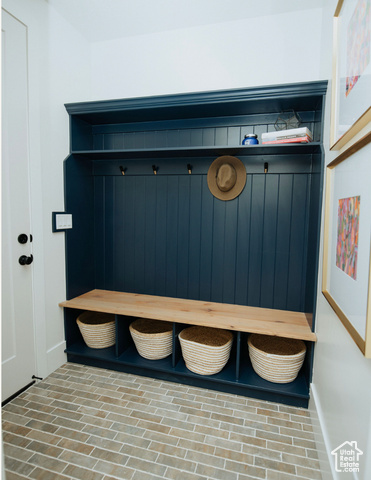 1577 North 1350 E Street, Unit 1 Mapleton, UT 84664 - Photo 13 of 15 Mudroom with brick patterned flooring