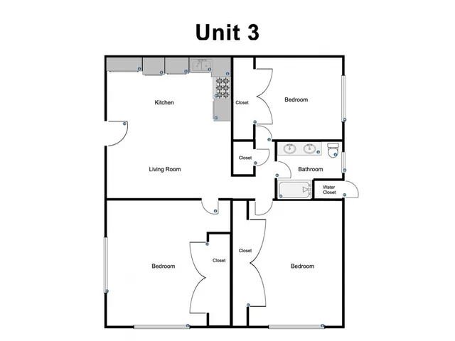 a picture of a bathroom with a shower