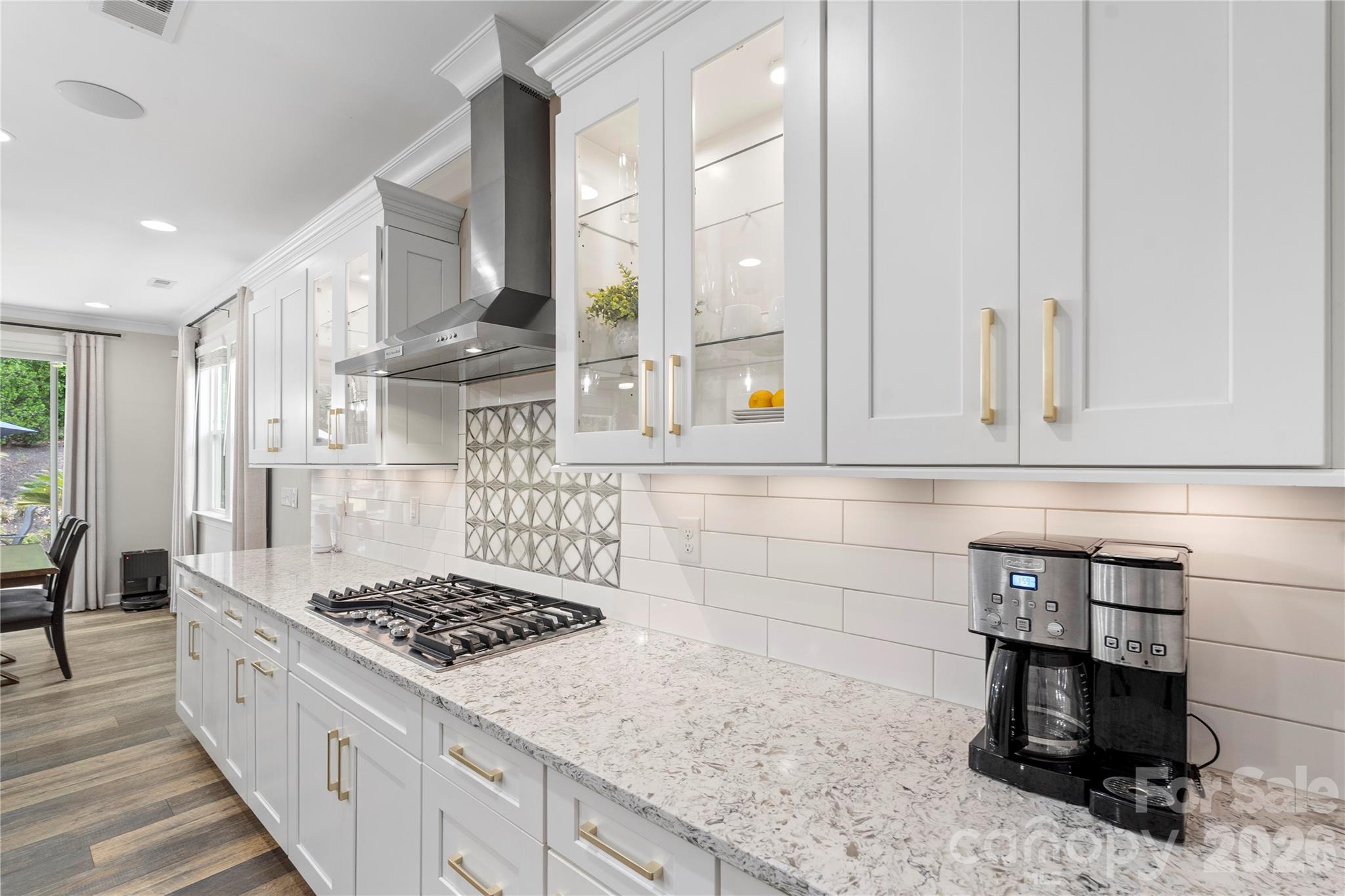 445 Sandbar Point Clover, SC 29710 - Photo 14 of 48 a kitchen with stainless steel appliances granite countertop a stove a sink and a microwave
