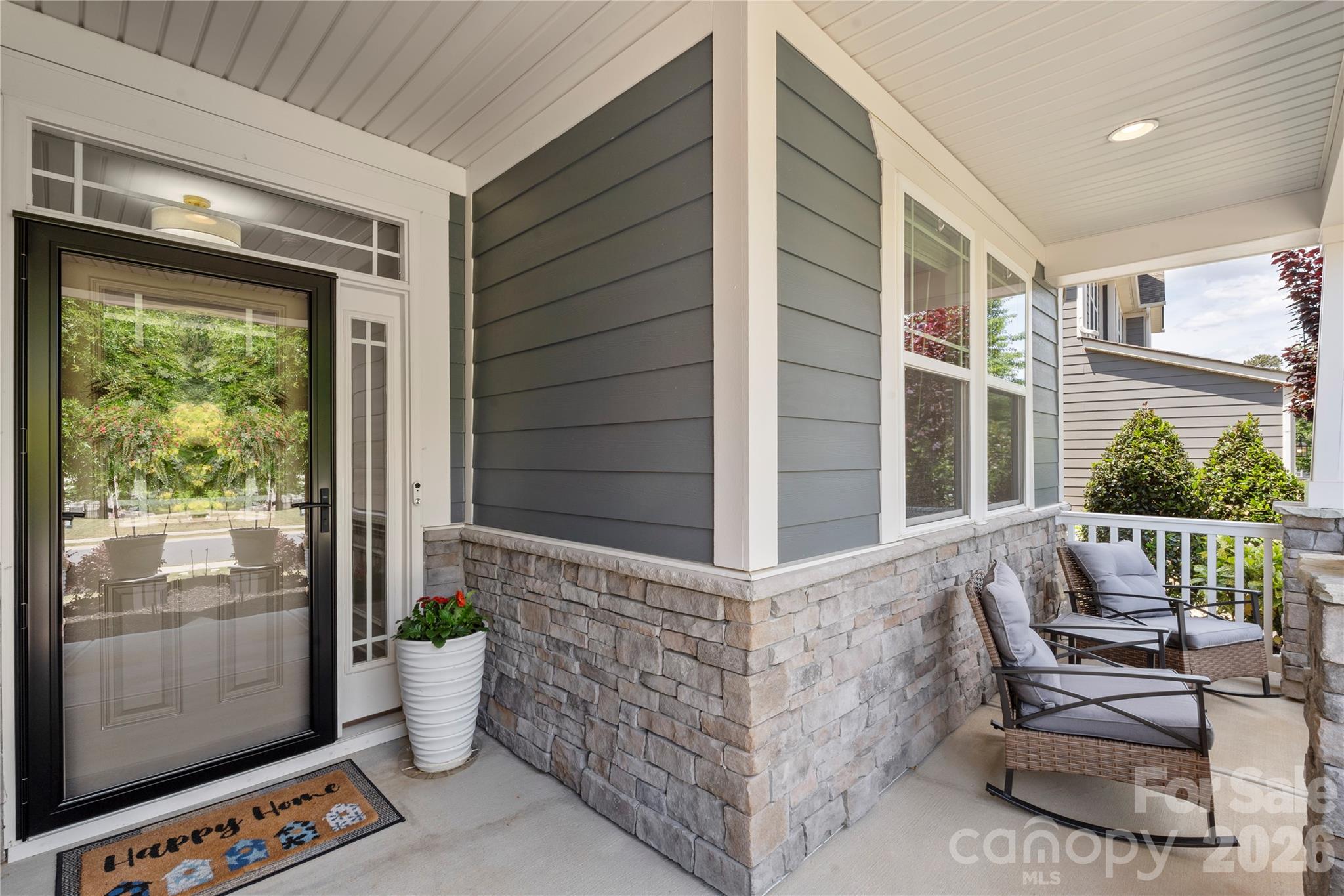 445 Sandbar Point Clover, SC 29710 - Photo 5 of 48 a view of porch with furniture and garden