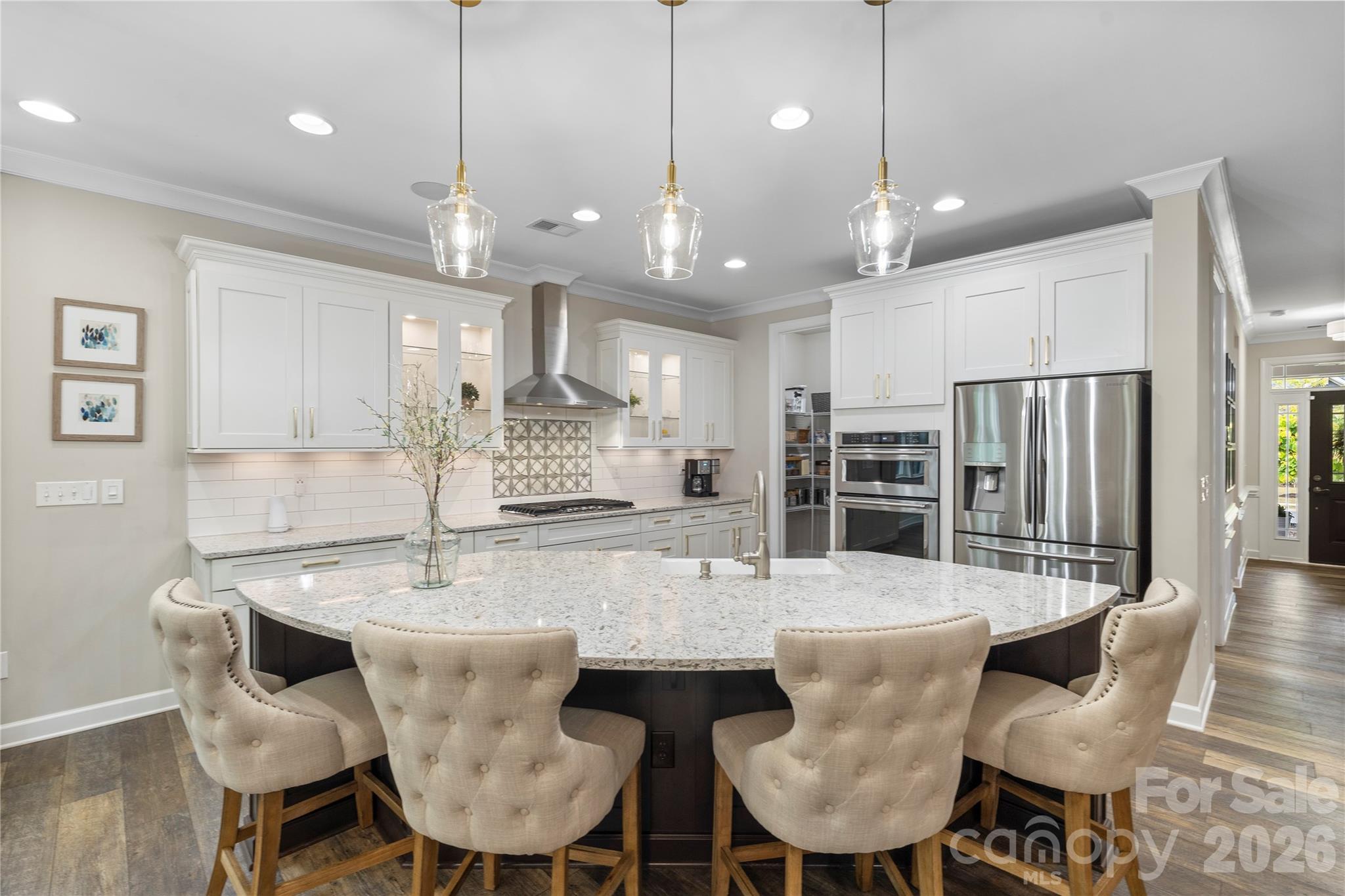 445 Sandbar Point Clover, SC 29710 - Photo 10 of 48 a large kitchen with a table and chairs