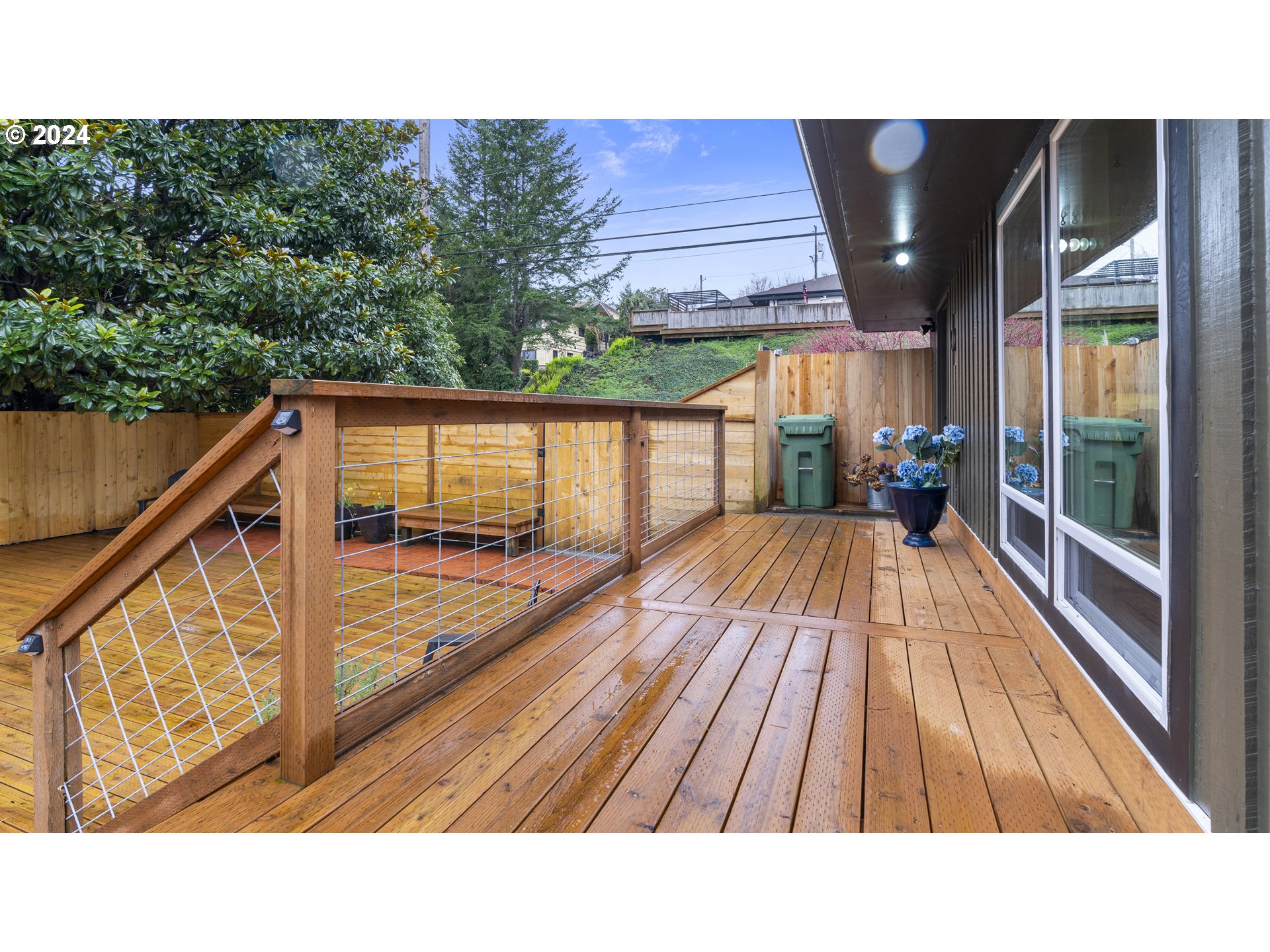 1160 North 10th Street Coos Bay, OR 97420 - Photo 6 of 42 a balcony with wooden floor