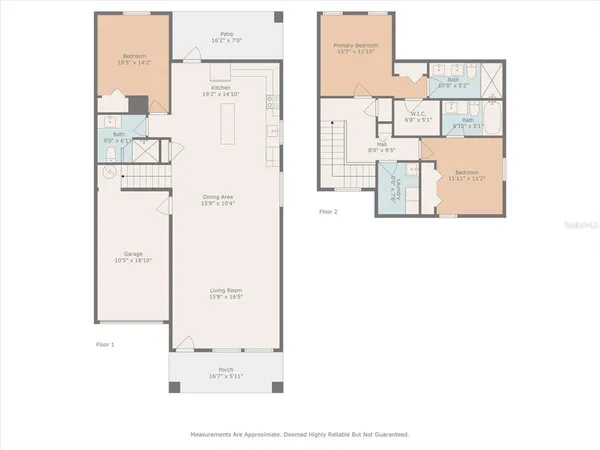a picture of a floor plan