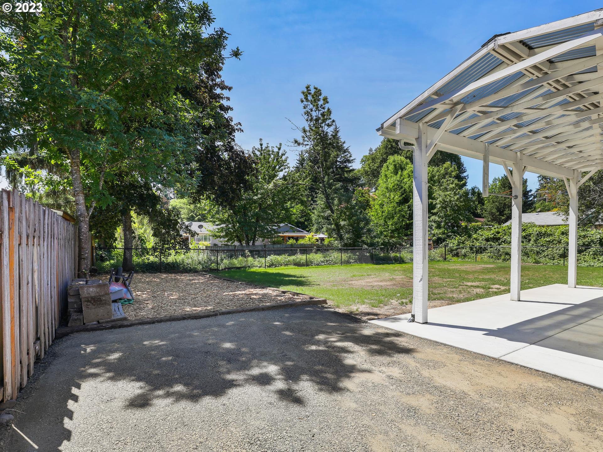 19650 Southwest Celebrity Street Beaverton, OR 97078 - Photo 32 of 47 a view of a yard with porch