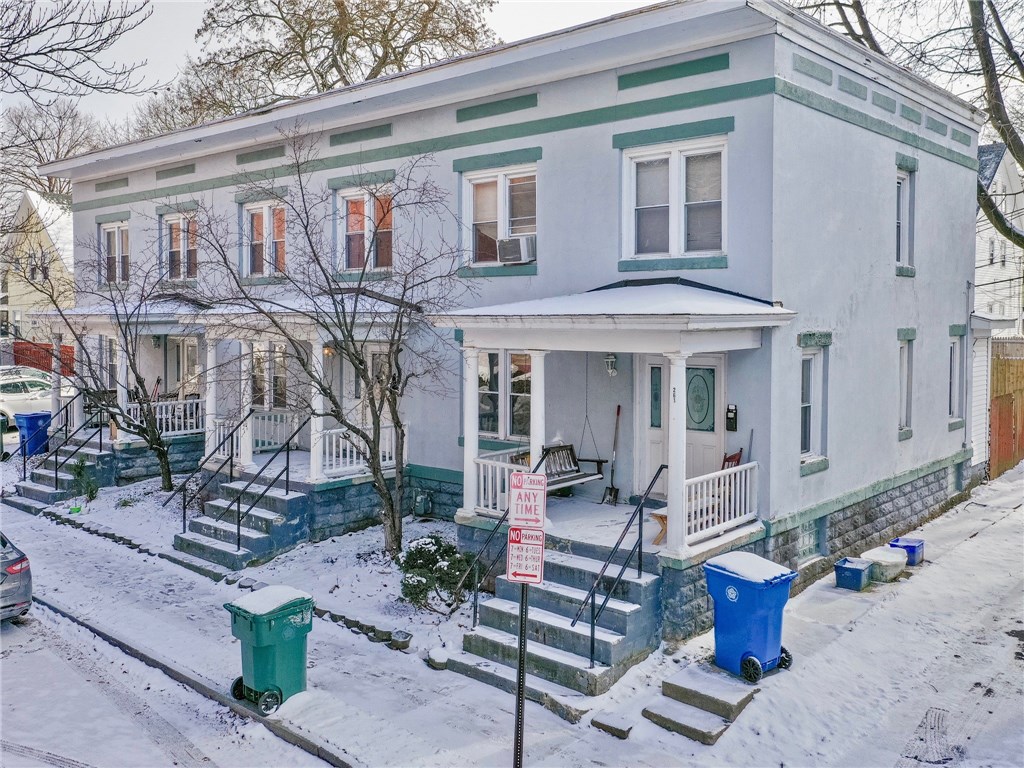 263 Henrietta Street Rochester, NY 14620 - Photo 1 of 1 3 Unit Townhouse Building With separate basements