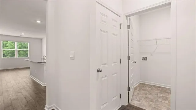 a view of bathroom with shower