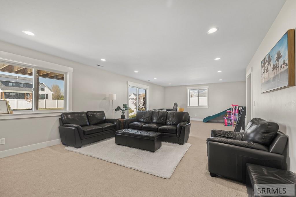 970 Pine Brook Lane Rexburg, ID 83440 - Photo 28 of 39 Basement Family Room