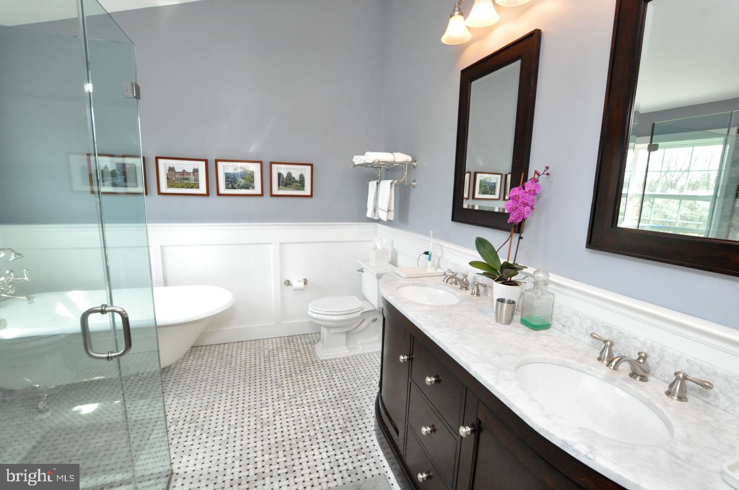 261 Jennings Way Mickleton, NJ 08056 - Photo 34 of 46 a spacious bathroom with a double vanity sink mirror and toilet