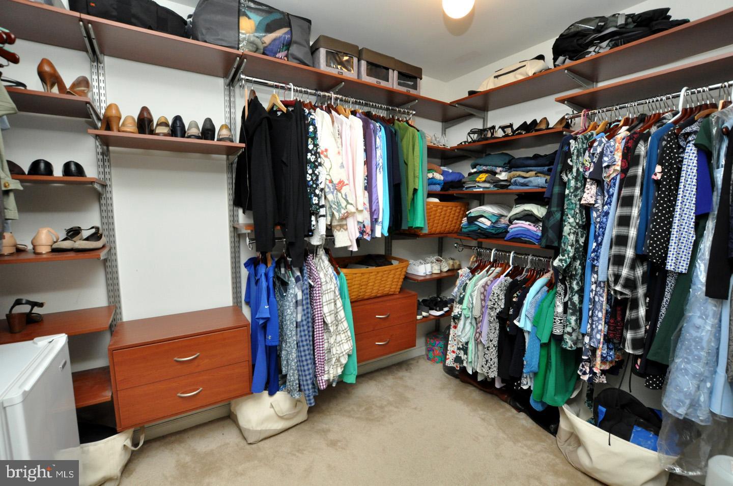 261 Jennings Way Mickleton, NJ 08056 - Photo 38 of 46 a view of walk in closet with clothes and shoes