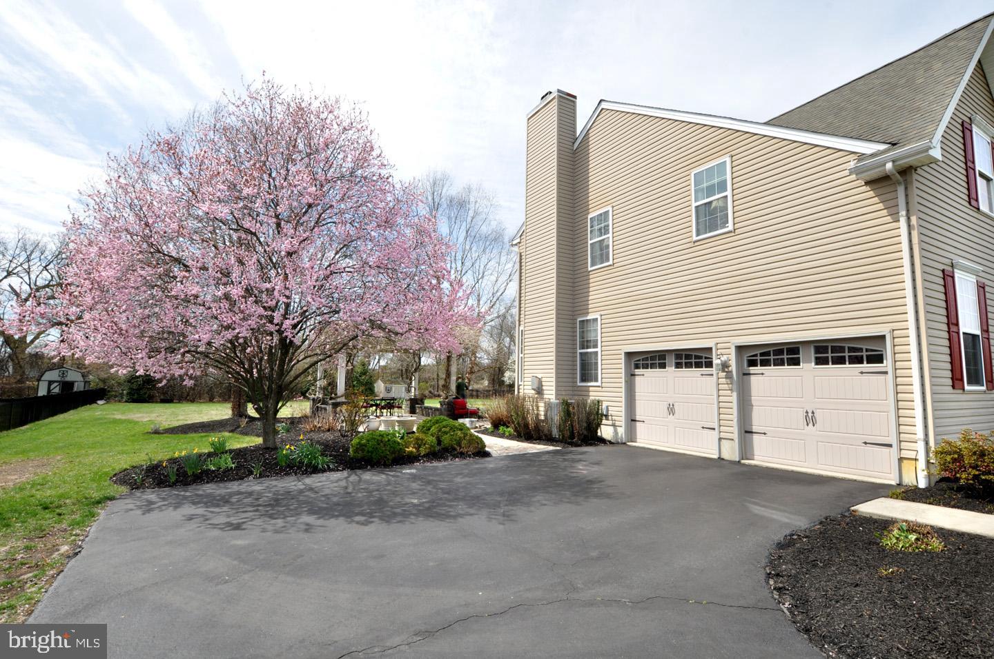 261 Jennings Way Mickleton, NJ 08056 - Photo 6 of 46 a view of a house with a backyard and trees