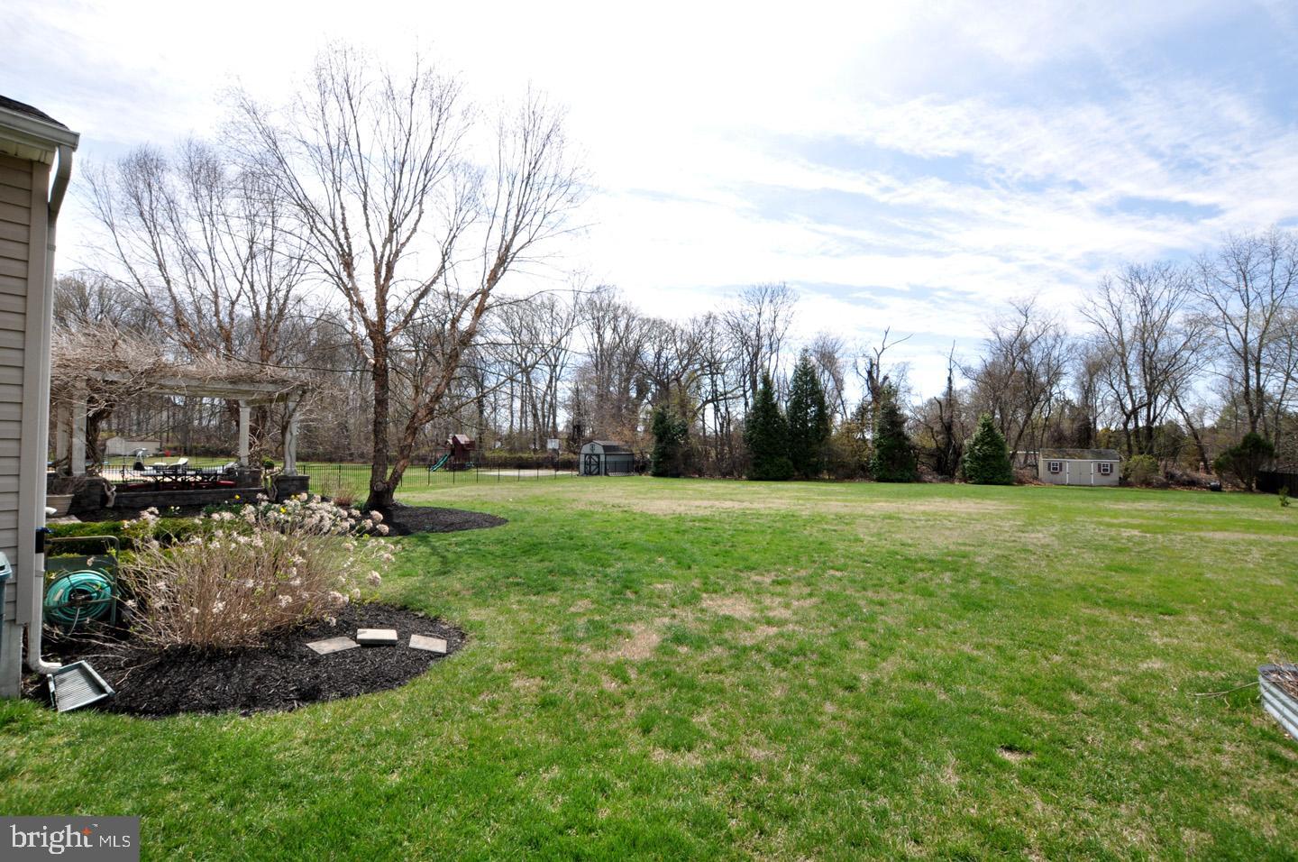 261 Jennings Way Mickleton, NJ 08056 - Photo 10 of 46 a view of a garden with trees