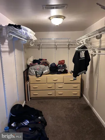 a view of walk in closet