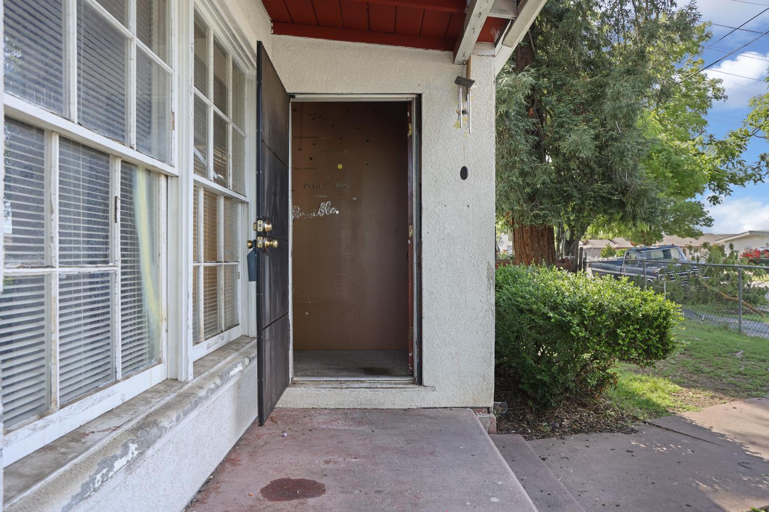 2018 East Myrtle Street Stockton, CA 95205 - Photo 6 of 41 a view of a back yard from a corridor