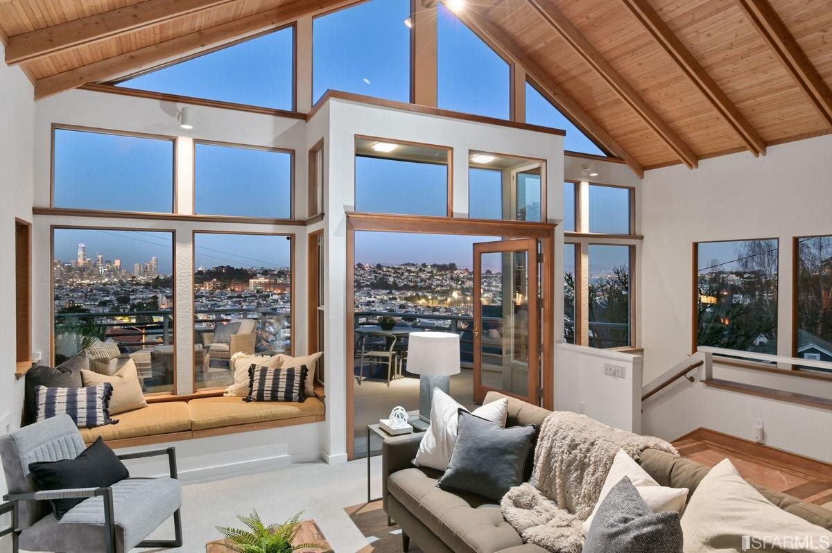 1502 Shotwell Street San Francisco, CA 94110 - Photo 12 of 61 a outdoor space with patio furniture and glass windows