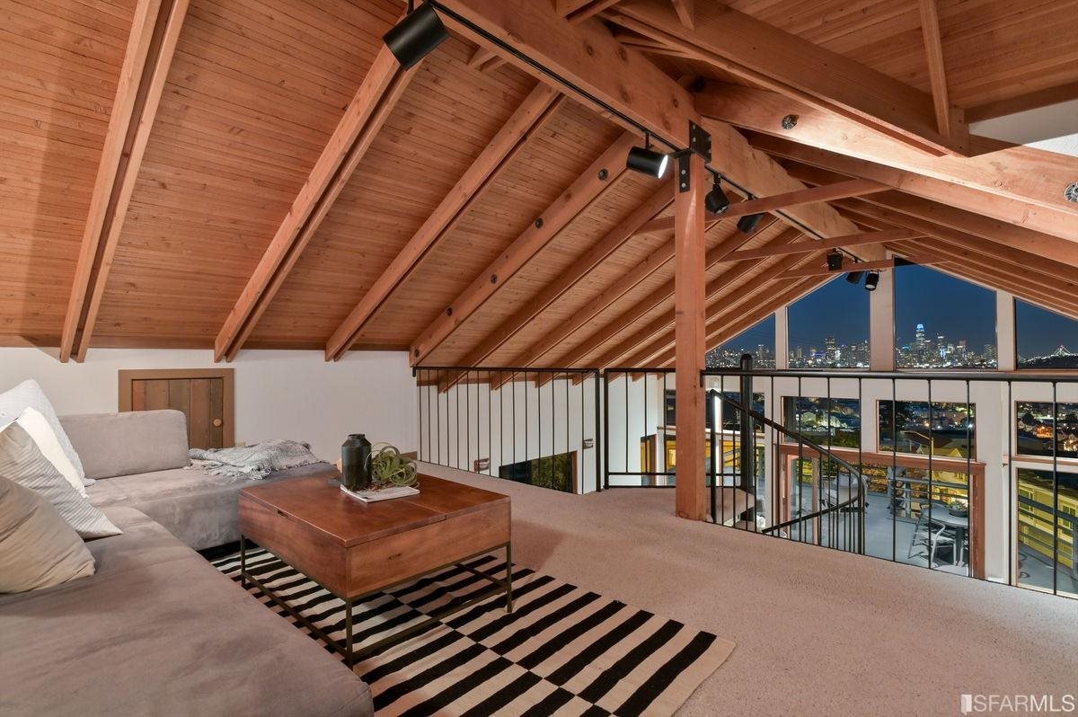 1502 Shotwell Street San Francisco, CA 94110 - Photo 30 of 61 a roof deck with table and chairs