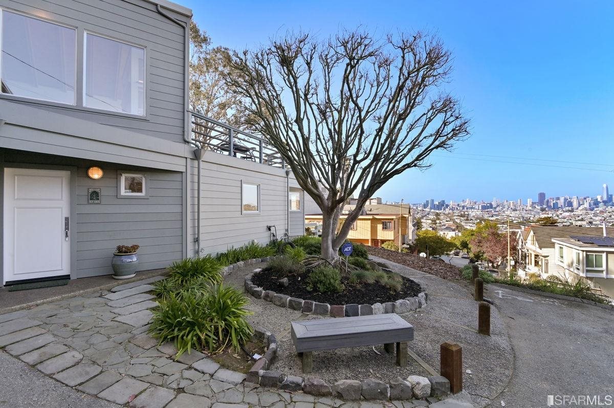 1502 Shotwell Street San Francisco, CA 94110 - Photo 52 of 61 a front view of a house with garden