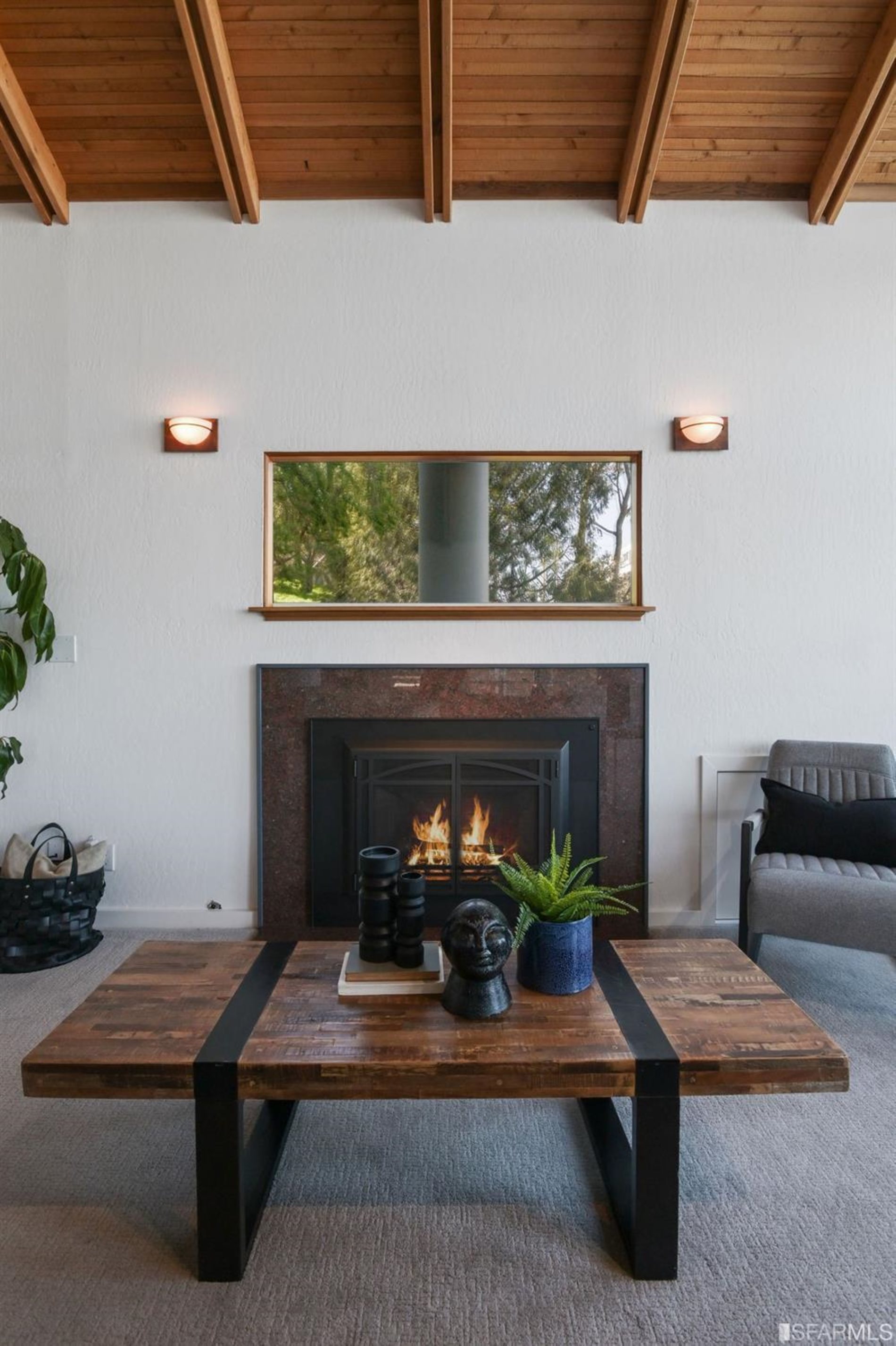1502 Shotwell Street San Francisco, CA 94110 - Photo 9 of 61 a view of a livingroom with furniture and a fireplace