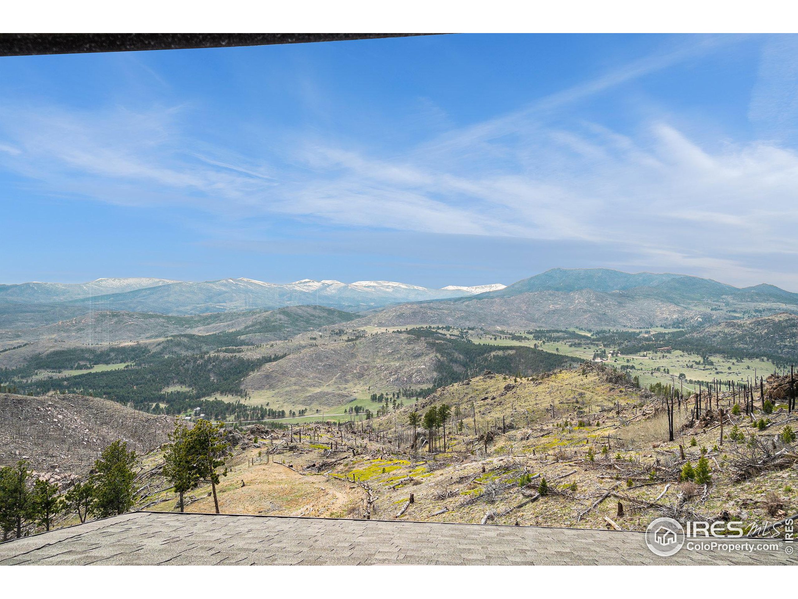 552 Blue Grouse Lane Bellvue, CO 80512 - Photo 32 of 39 a view of lake view and mountain