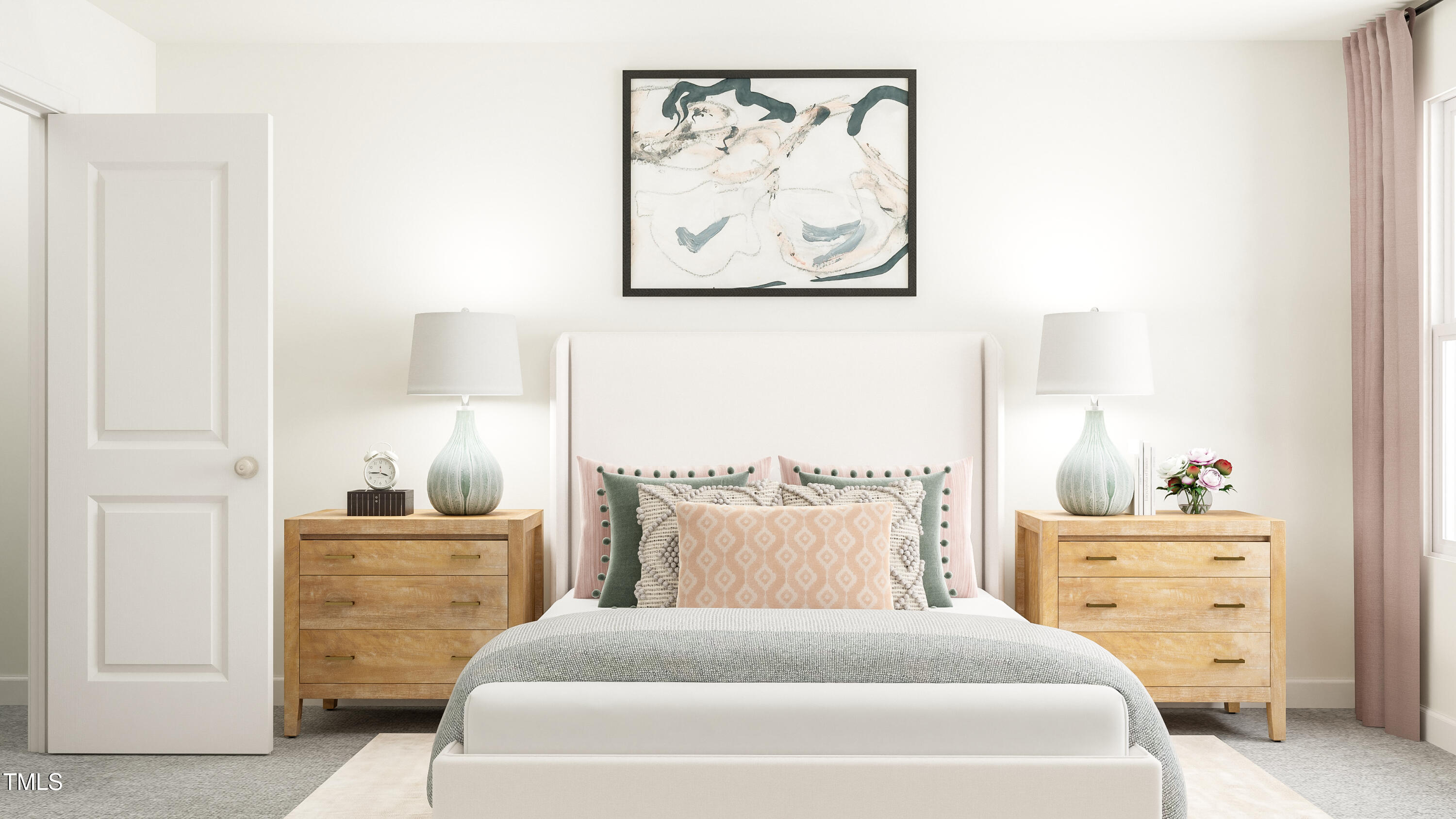 120 Blossom Fld Way Angier, NC 27501 - Photo 35 of 45 a bedroom with a bed and closet