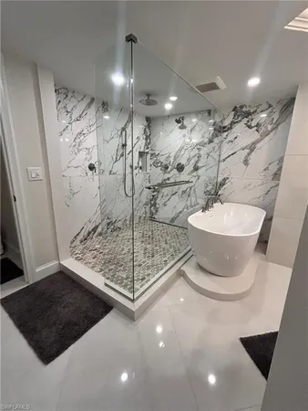 a view of a walk in closet