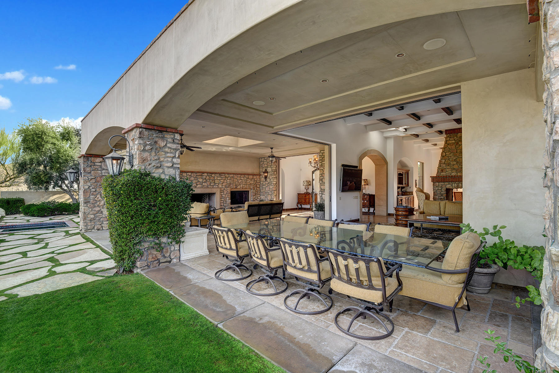 2 Mirada Circle Rancho Mirage, CA 92270 - Photo 33 of 34 BACK COVERED DINING PATIO MLS