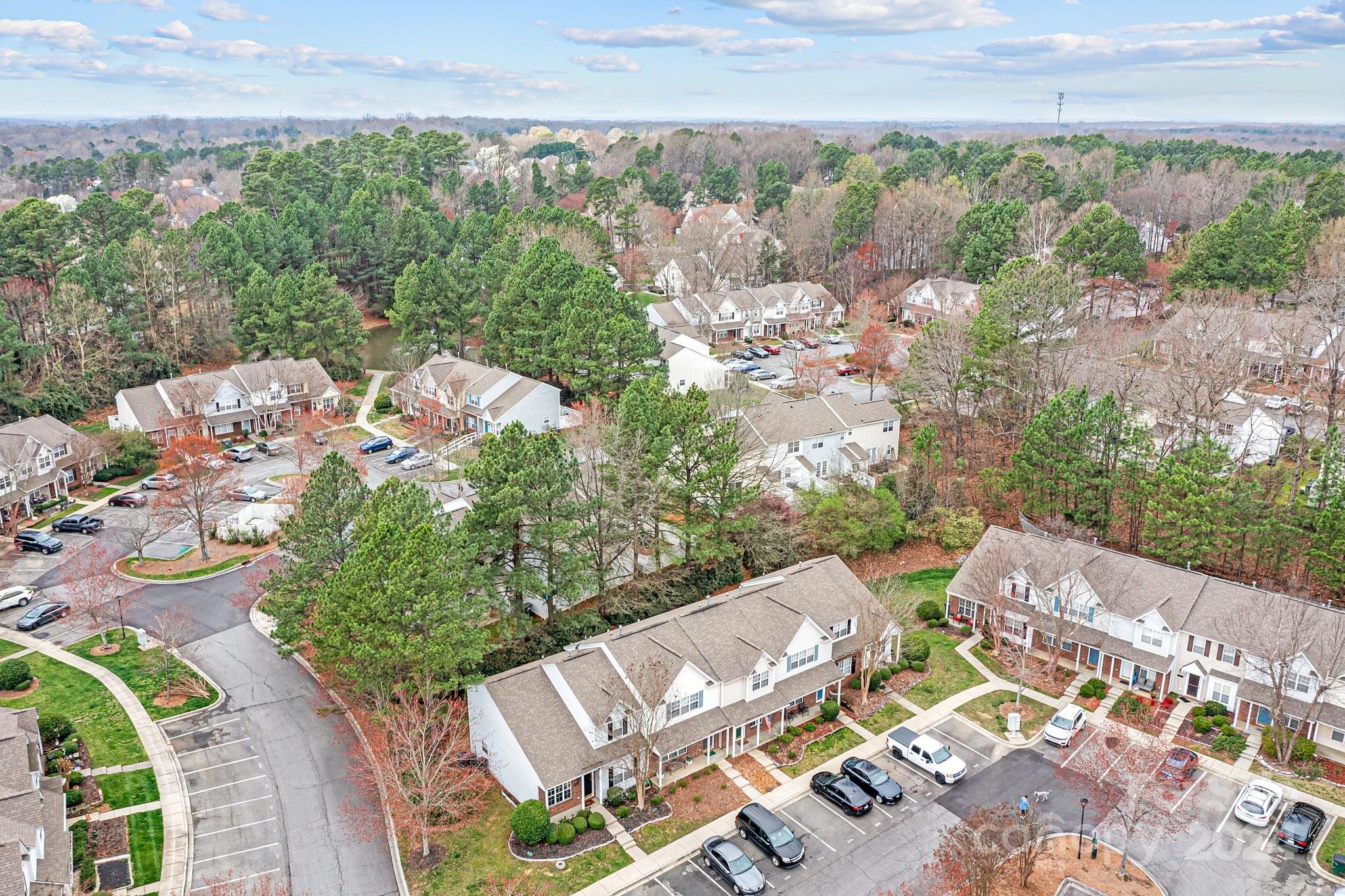 8368 Rudolph Road Charlotte, NC 28216 - Photo 9 of 43 an aerial view of a house with a yard