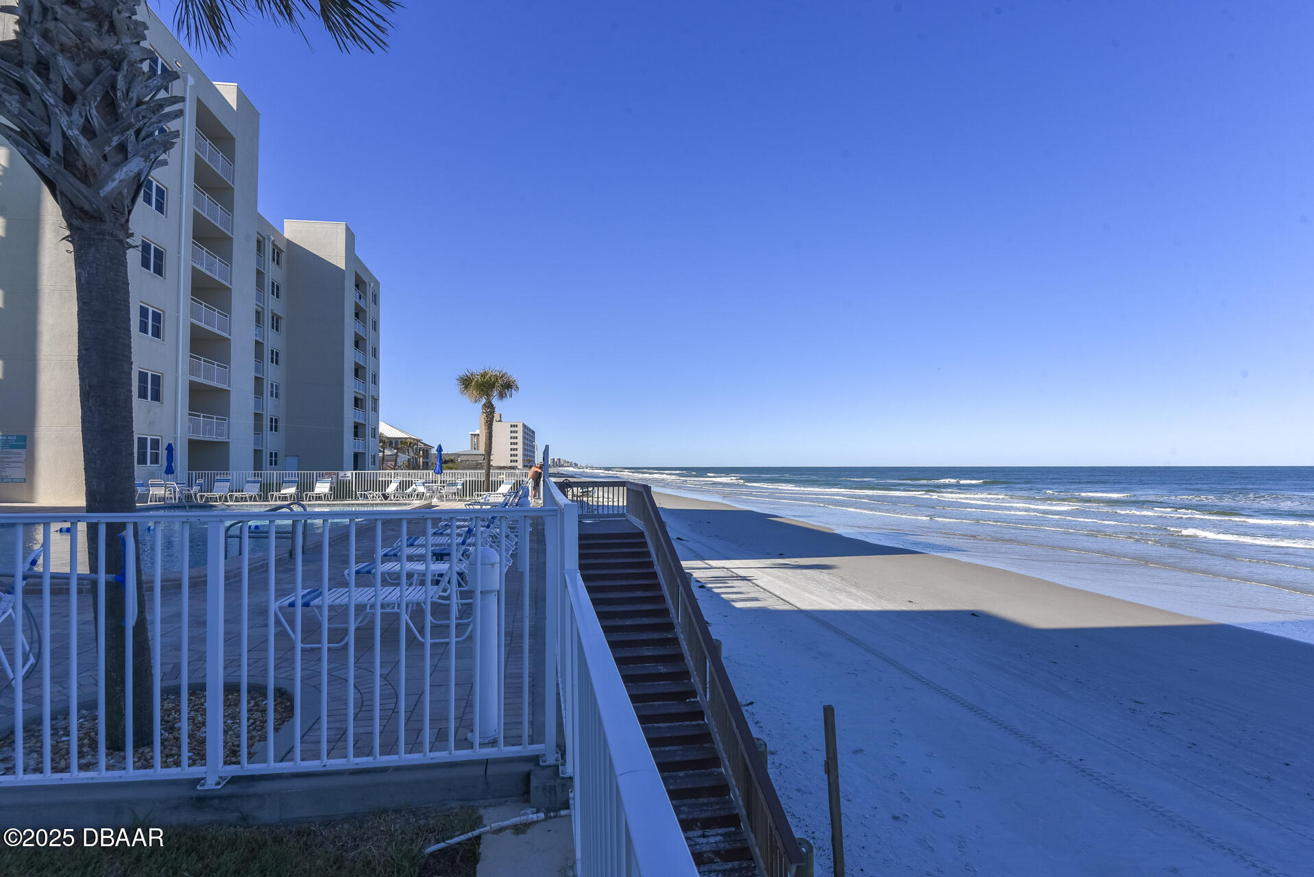 4495 South Atlantic Avenue, Unit 4040 Ponce Inlet, FL 32127 - Photo 40 of 45 a view of balcony with wooden floor