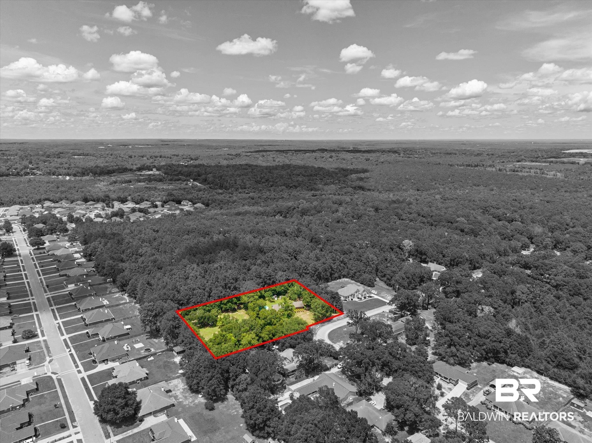 3325 Lacoste Road Mobile, AL 36618 - Photo 24 of 35 Drone / aerial view