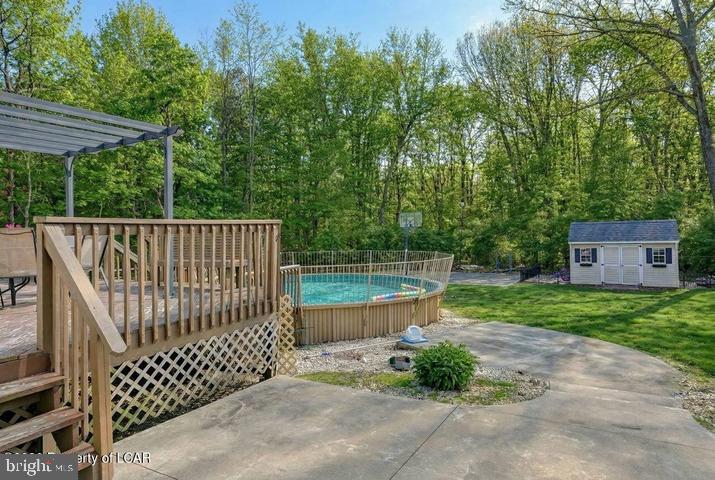 1424 East Broad Street Hazleton, PA 18201 - Photo 79 of 89 a view of a backyard with a garden