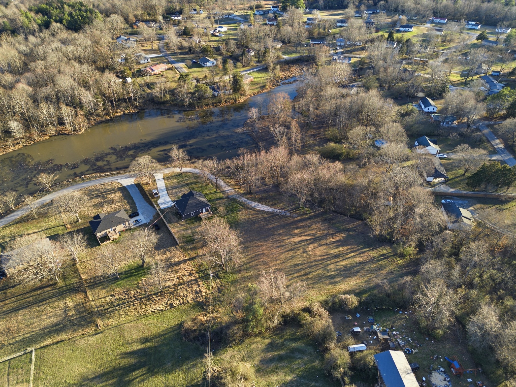 0 Rambaugh Burns, TN 37029 - Photo 14 of 21 an aerial view of residential houses with outdoor space