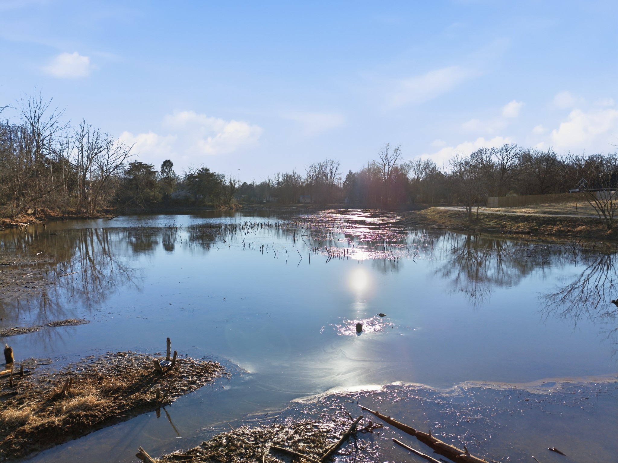 0 Rambaugh Burns, TN 37029 - Photo 17 of 21 a view of a lake with houses