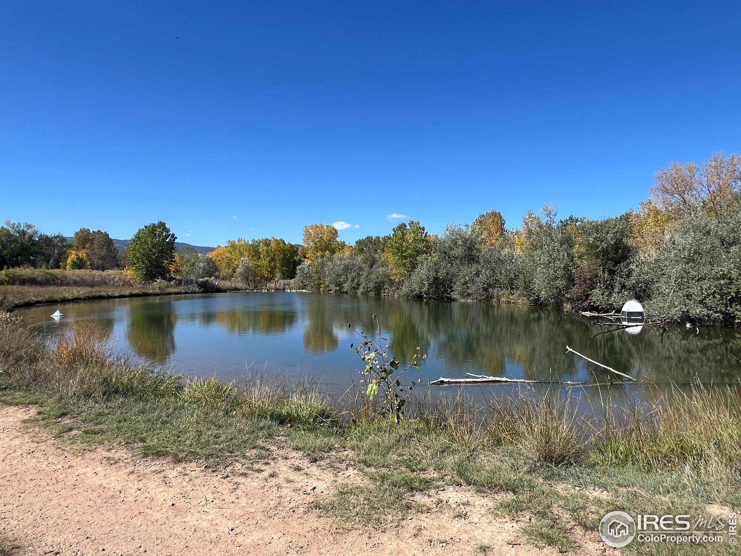 1705 Heatheridge Road, Unit M204 Fort Collins, CO 80526 - Photo 27 of 35 a view of a lake in between two chairs