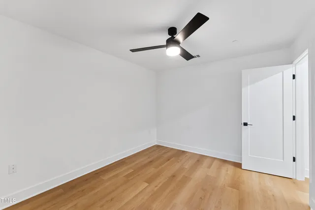 wooden floor in an empty room