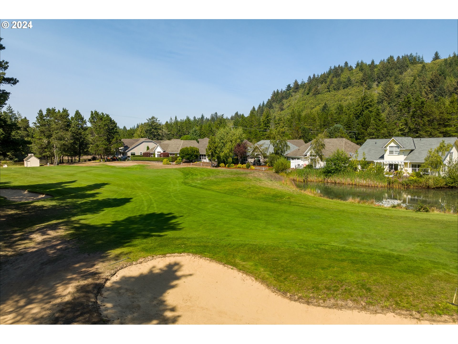 3 Waterford Downs Florence, OR 97439 - Photo 46 of 46 a view of a golf course with an ocean